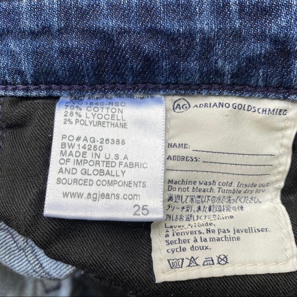 Adriano Goldschmied Stevie Cuff Slim Straight Jean - Picture 7 of 7